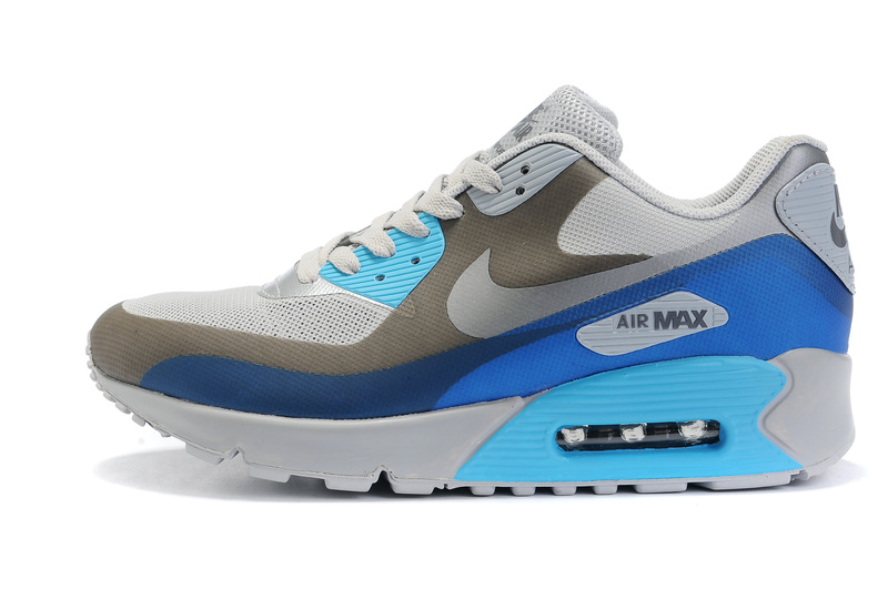 Nike Air Max Shoes Womens Gray/Blue Online